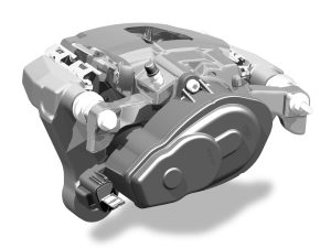 Im BEHICLE gew‰hrleistet ein innovatives Bauteil von ZF, die DLT (Dynamic Locking Tongue), dass die R¸ckhaltekr‰fte des Gurtes im Schulter- und Brustbereich geringer sind als im Beckenbereich. // In the BEHICLE, an innovative component from ZF in the form of the DLT (Dynamic Locking Tongue) ensures that the restraining forces of the belt are lower in the shoulder and chest area than they are in the pelvic area.